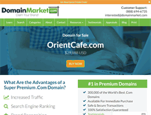 Tablet Screenshot of orientcafe.com